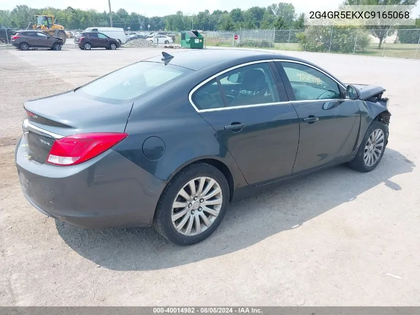 2G4GR5EKXC9165068 2012 Buick Regal