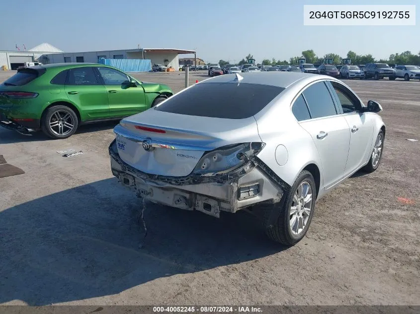 2G4GT5GR5C9192755 2012 Buick Regal Premium 2