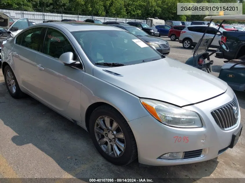 2012 Buick Regal VIN: 2G4GR5ER1C9154201 Lot: 40107095