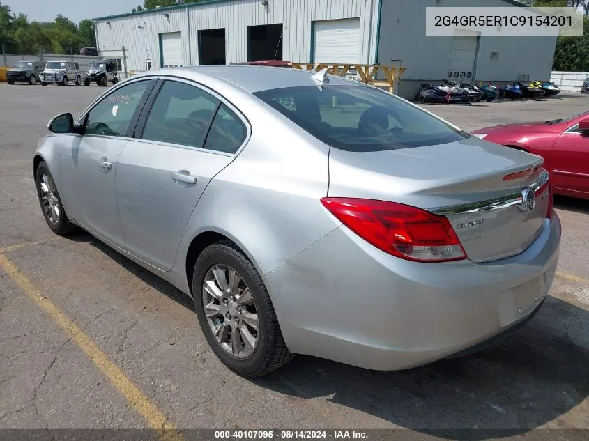 2012 Buick Regal VIN: 2G4GR5ER1C9154201 Lot: 40107095