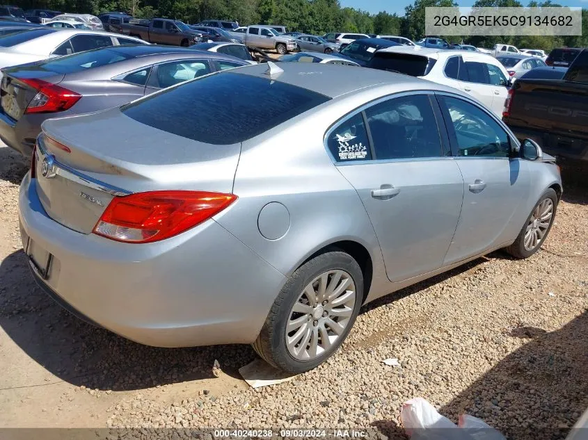 2012 Buick Regal VIN: 2G4GR5EK5C9134682 Lot: 40240238