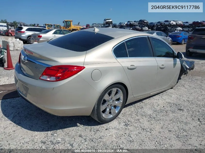 2G4GR5EK9C9117786 2012 Buick Regal