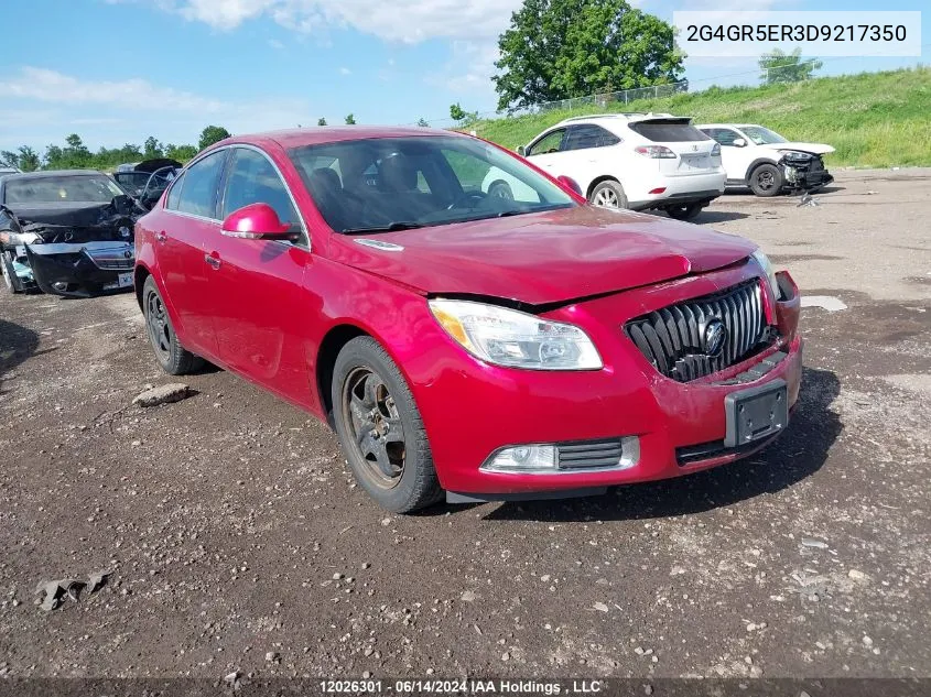 2G4GR5ER3D9217350 2013 Buick Regal