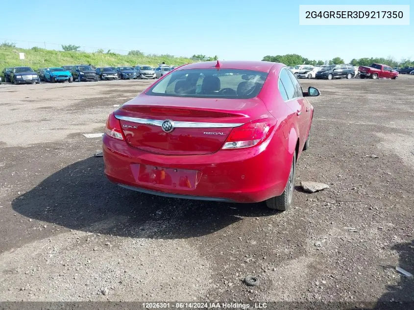 2G4GR5ER3D9217350 2013 Buick Regal