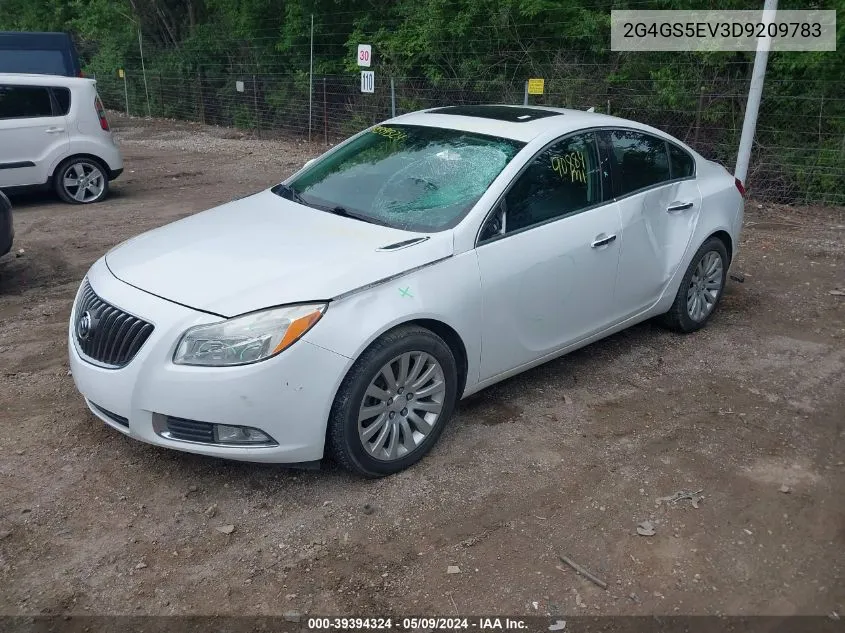 2013 Buick Regal Turbo - Premium 1 VIN: 2G4GS5EV3D9209783 Lot: 39394324