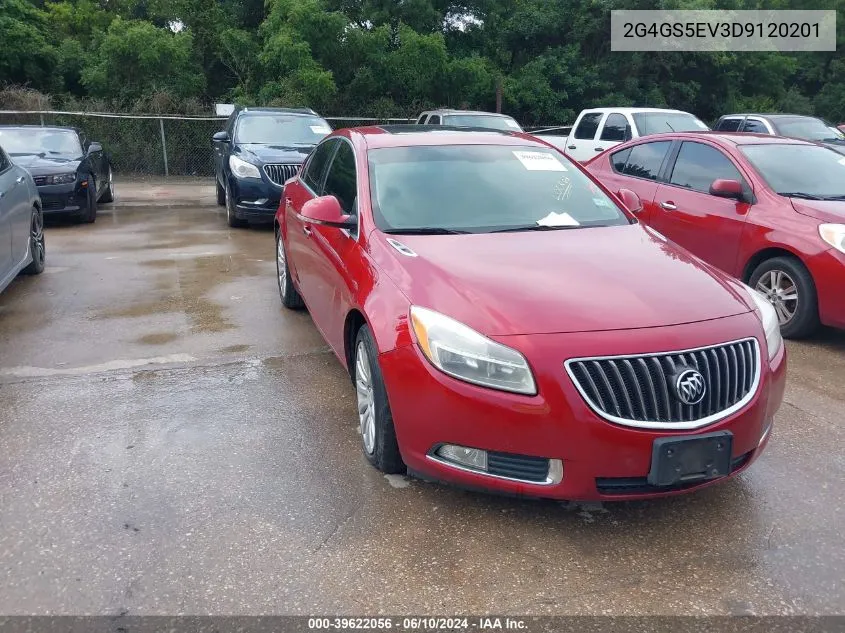 2013 Buick Regal Turbo Premium 1 VIN: 2G4GS5EV3D9120201 Lot: 39622056