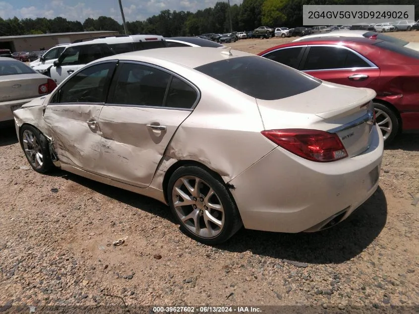 2013 Buick Regal Gs VIN: 2G4GV5GV3D9249026 Lot: 39627602