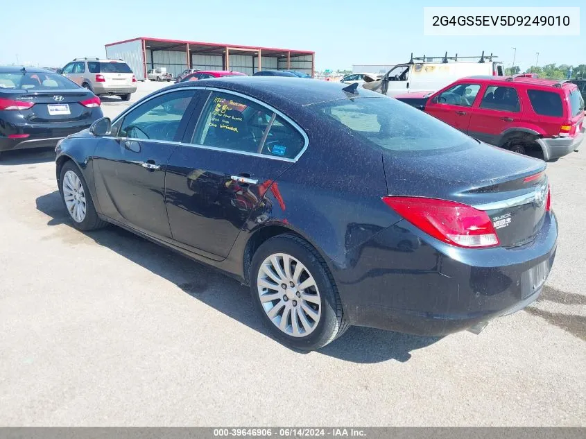 2013 Buick Regal Turbo - Premium 1 VIN: 2G4GS5EV5D9249010 Lot: 39646906