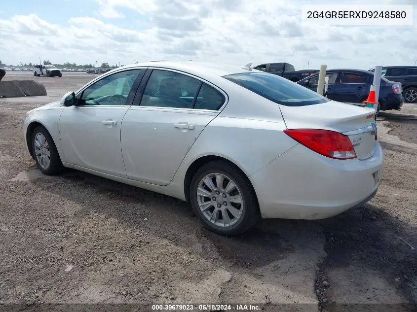 2013 Buick Regal VIN: 2G4GR5ERXD9248580 Lot: 39679023