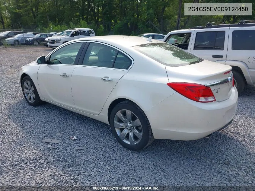 2013 Buick Regal Premium VIN: 2G4GS5EV0D9124450 Lot: 39686219