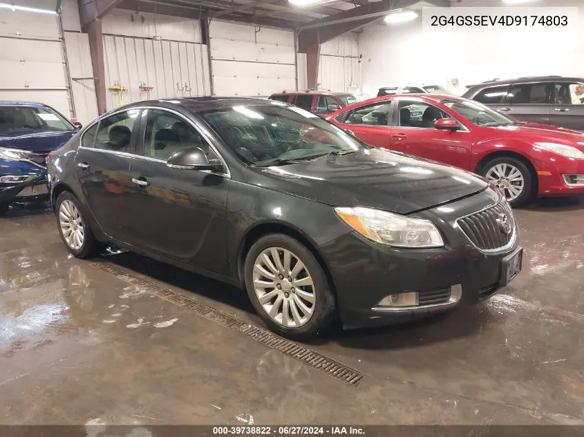 2013 Buick Regal Turbo - Premium 1 VIN: 2G4GS5EV4D9174803 Lot: 39738822