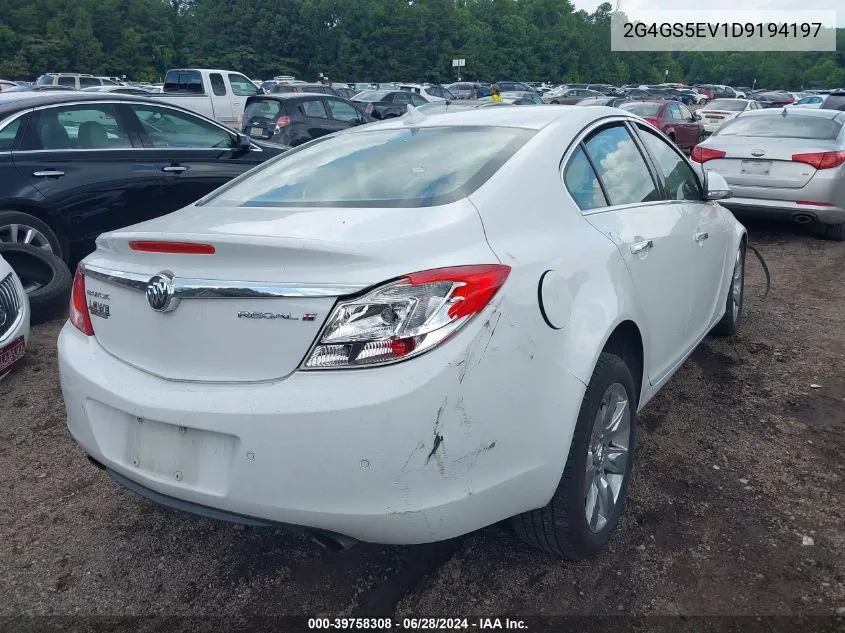 2013 Buick Regal Premium VIN: 2G4GS5EV1D9194197 Lot: 39758308