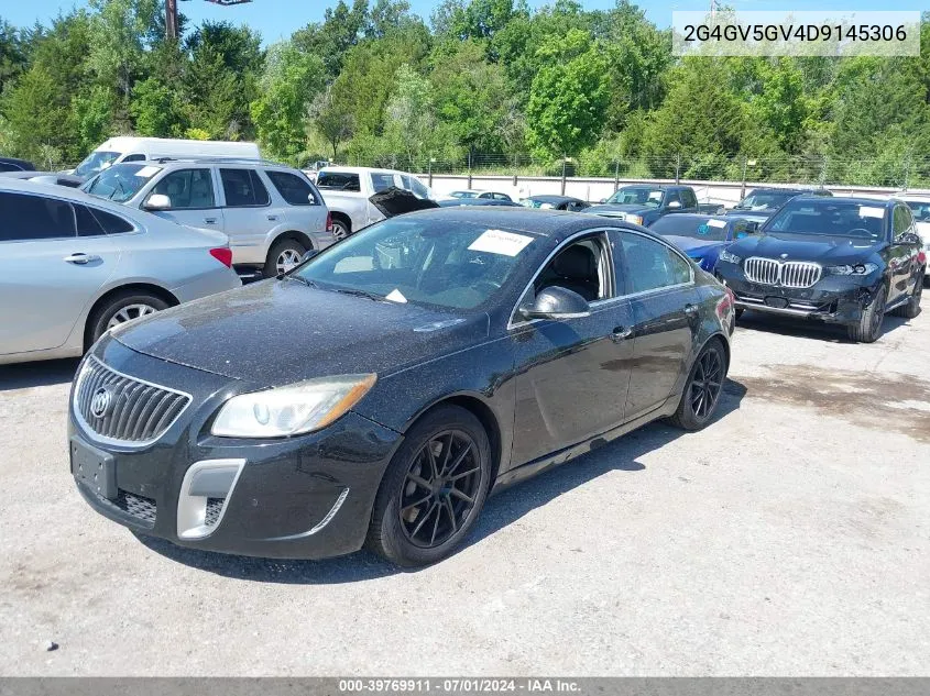 2013 Buick Regal Gs VIN: 2G4GV5GV4D9145306 Lot: 39769911