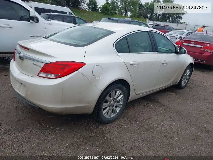 2G4GR5ER7D9247807 2013 Buick Regal