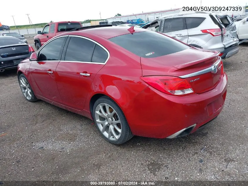 2G4GV5GV3D9247339 2013 Buick Regal Gs