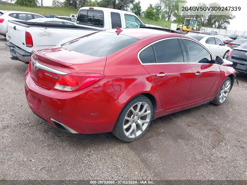 2G4GV5GV3D9247339 2013 Buick Regal Gs