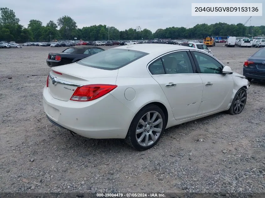 2013 Buick Regal Turbo - Premium 3 VIN: 2G4GU5GV8D9153136 Lot: 39804479