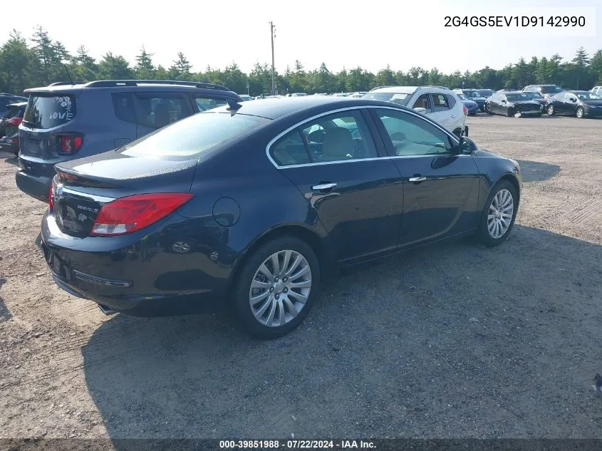 2013 Buick Regal Turbo - Premium 1 VIN: 2G4GS5EV1D9142990 Lot: 39851988