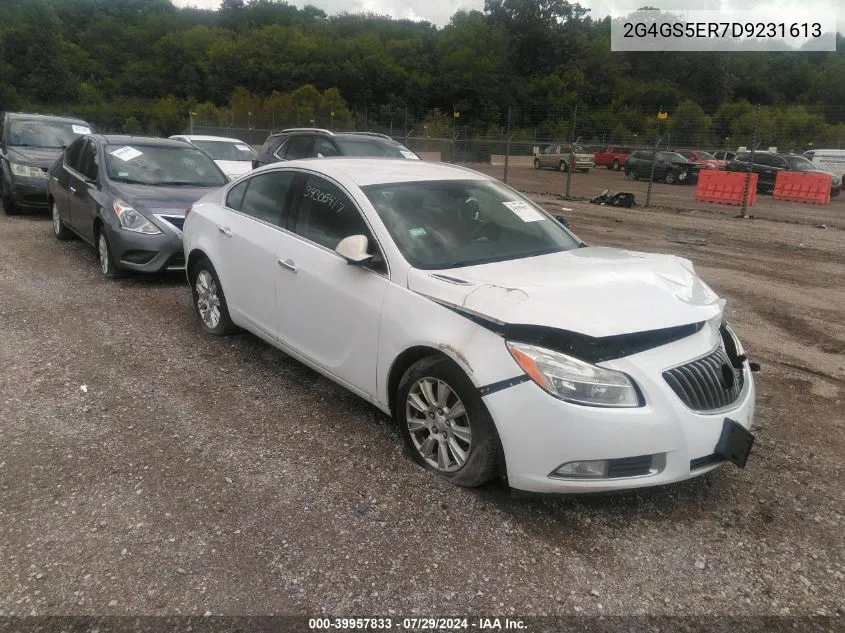 2013 Buick Regal Premium 1 VIN: 2G4GS5ER7D9231613 Lot: 39957833