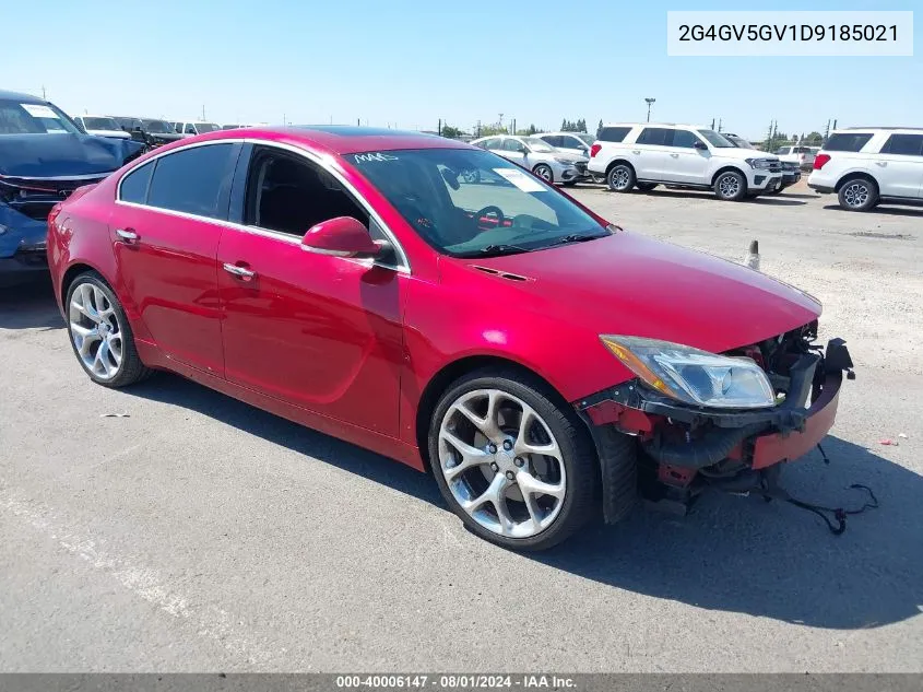 2013 Buick Regal Gs VIN: 2G4GV5GV1D9185021 Lot: 40006147