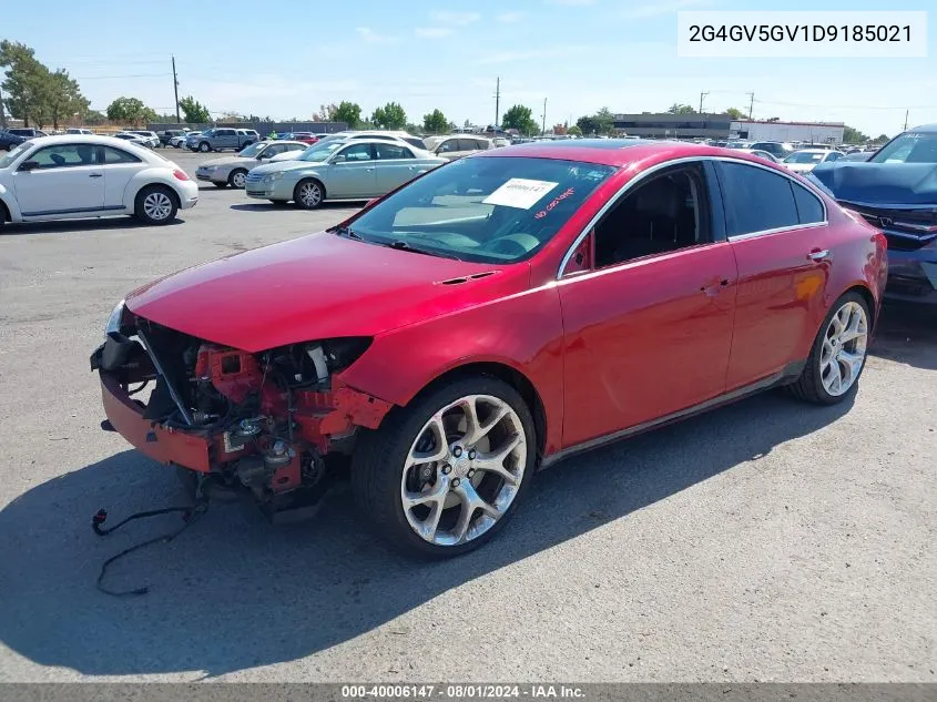 2013 Buick Regal Gs VIN: 2G4GV5GV1D9185021 Lot: 40006147