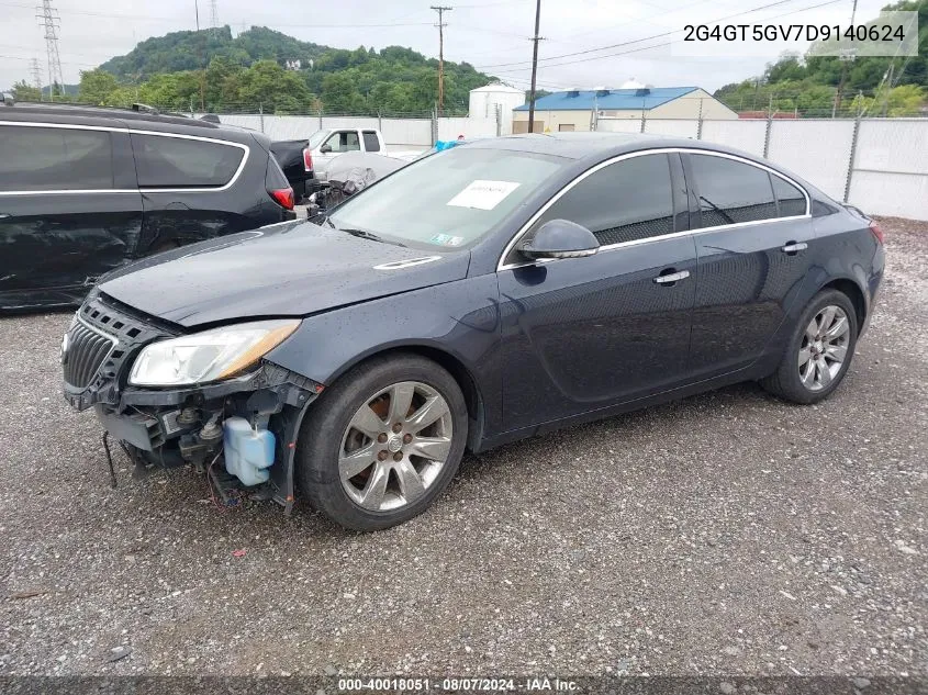 2G4GT5GV7D9140624 2013 Buick Regal Premium