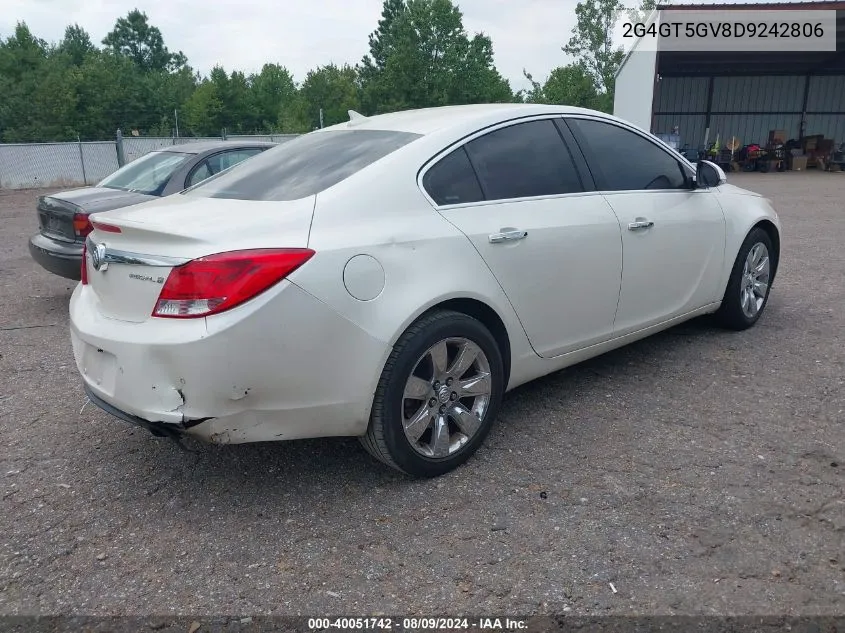 2013 Buick Regal Turbo - Premium 2 VIN: 2G4GT5GV8D9242806 Lot: 40051742