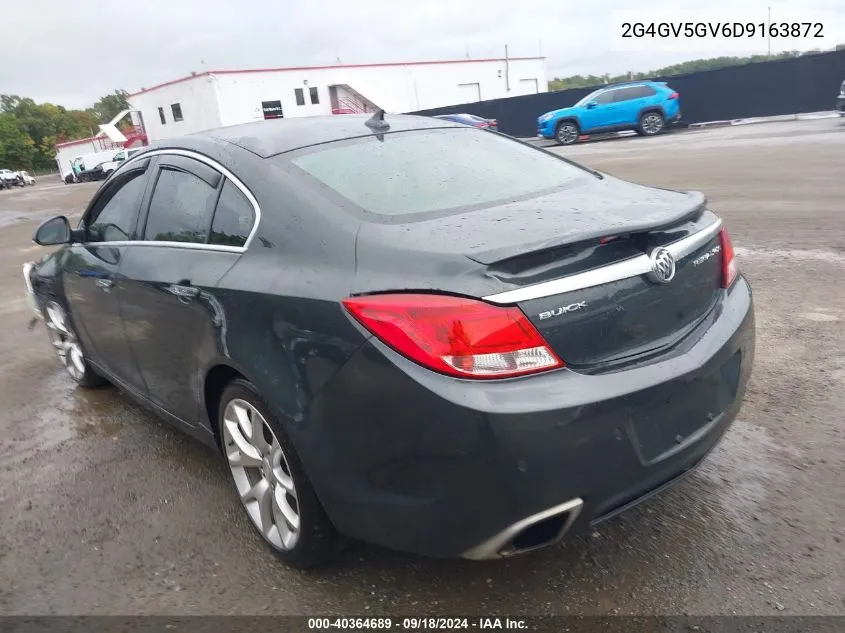 2013 Buick Regal Gs VIN: 2G4GV5GV6D9163872 Lot: 40364689