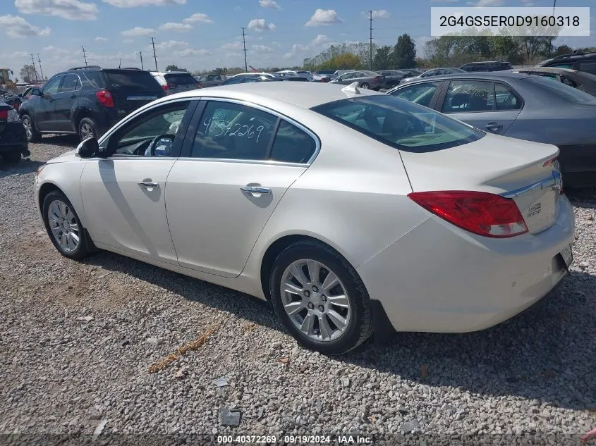 2013 Buick Regal Premium 1 VIN: 2G4GS5ER0D9160318 Lot: 40372269