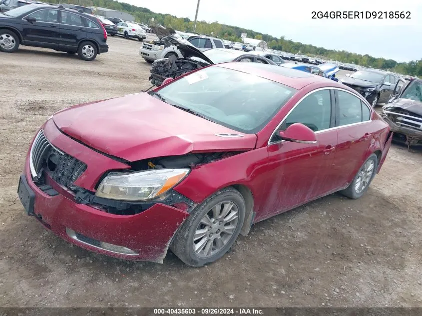 2G4GR5ER1D9218562 2013 Buick Regal