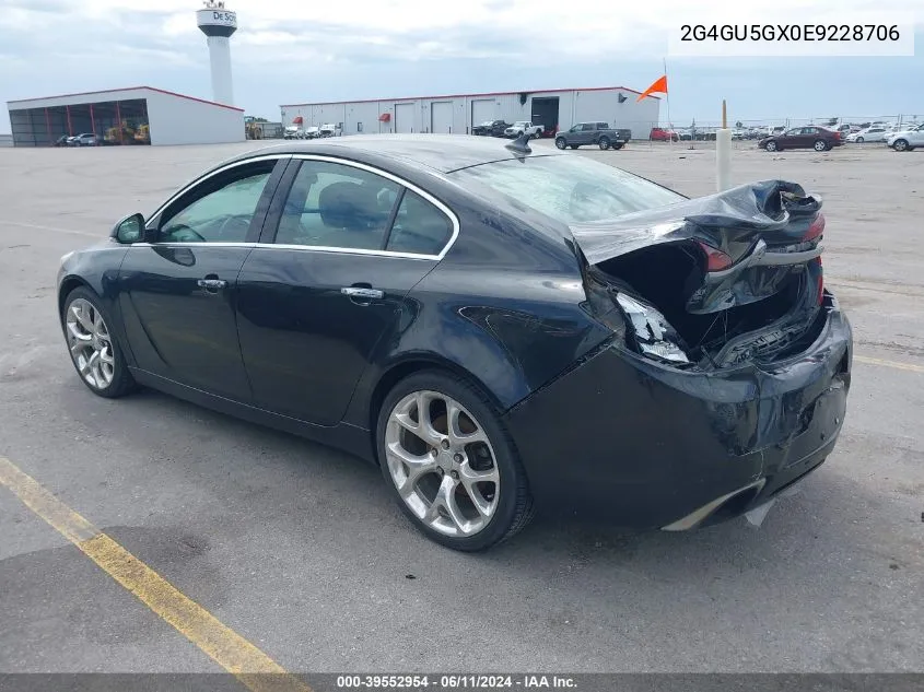 2014 Buick Regal Gs VIN: 2G4GU5GX0E9228706 Lot: 39552954