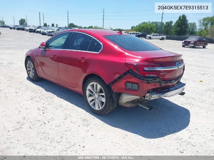 2014 Buick Regal Turbo VIN: 2G4GK5EX7E9315513 Lot: 39627958