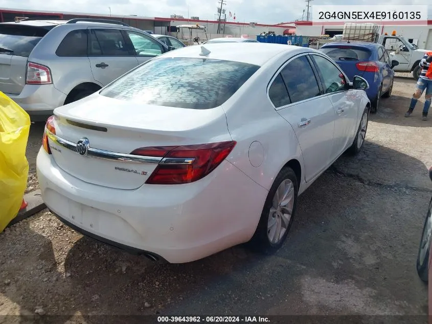 2014 Buick Regal Turbo/E-Assist Premium I VIN: 2G4GN5EX4E9160135 Lot: 39643962