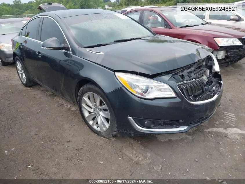 2G4GK5EX0E9248821 2014 Buick Regal Turbo