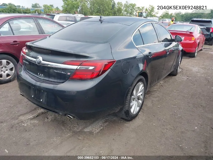 2G4GK5EX0E9248821 2014 Buick Regal Turbo