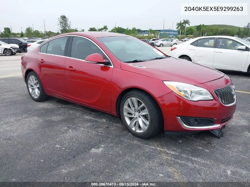 2014 Buick Regal Turbo VIN: 2G4GK5EX5E9299263 Lot: 39670473