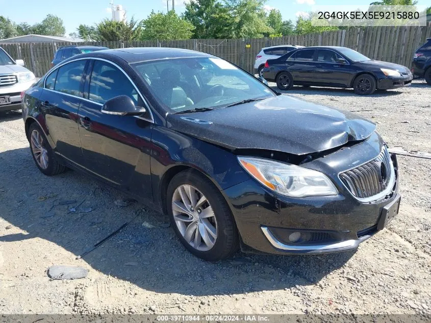 2014 Buick Regal Turbo VIN: 2G4GK5EX5E9215880 Lot: 39710944