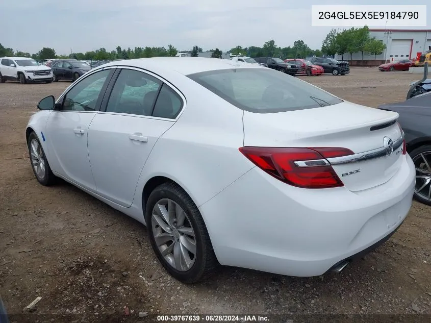 2014 Buick Regal Turbo VIN: 2G4GL5EX5E9184790 Lot: 39767639