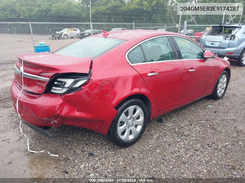 2014 Buick Regal Turbo/E-Assist Premium I VIN: 2G4GM5ER3E9174287 Lot: 39800594