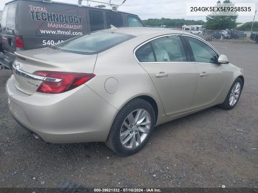 2G4GK5EX5E9258535 2014 Buick Regal Turbo