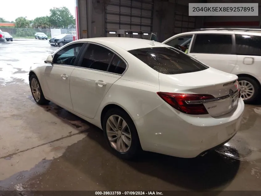 2014 Buick Regal Turbo VIN: 2G4GK5EX8E9257895 Lot: 39833759