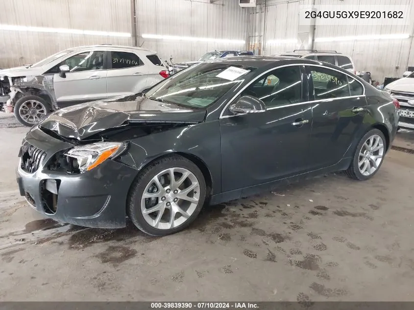 2014 Buick Regal Gs VIN: 2G4GU5GX9E9201682 Lot: 39839390