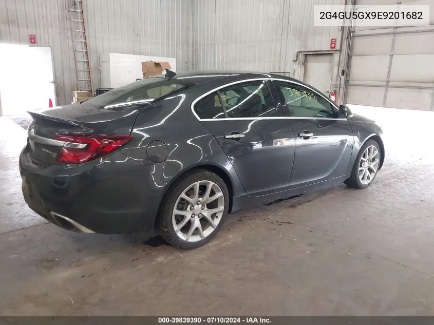 2014 Buick Regal Gs VIN: 2G4GU5GX9E9201682 Lot: 39839390