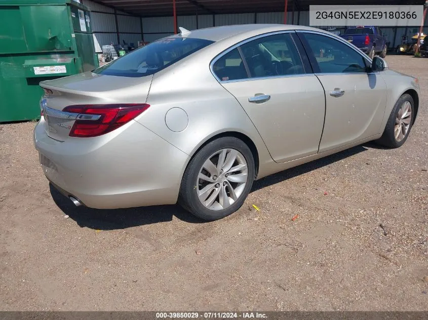 2G4GN5EX2E9180366 2014 Buick Regal Turbo/E-Assist Premium I