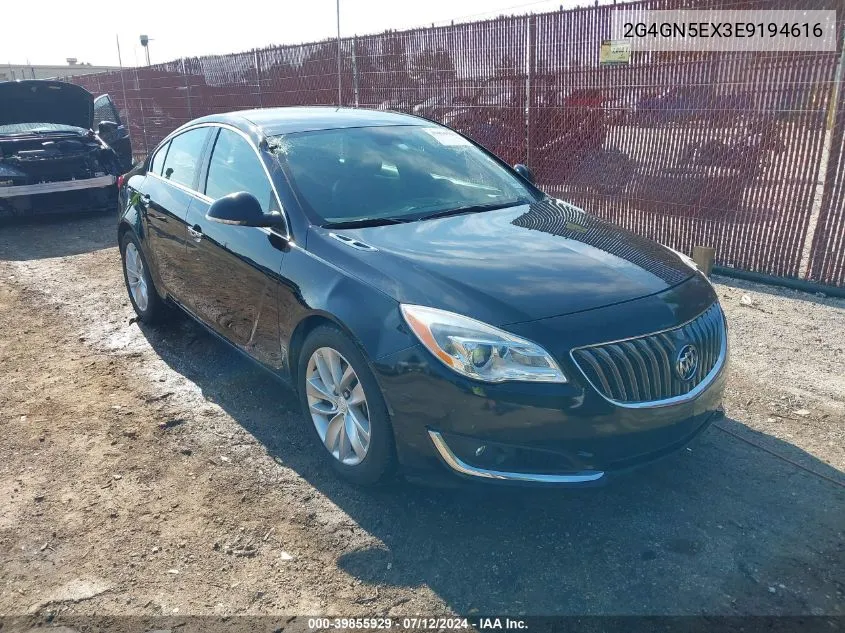 2014 Buick Regal Turbo/E-Assist Premium I VIN: 2G4GN5EX3E9194616 Lot: 39855929