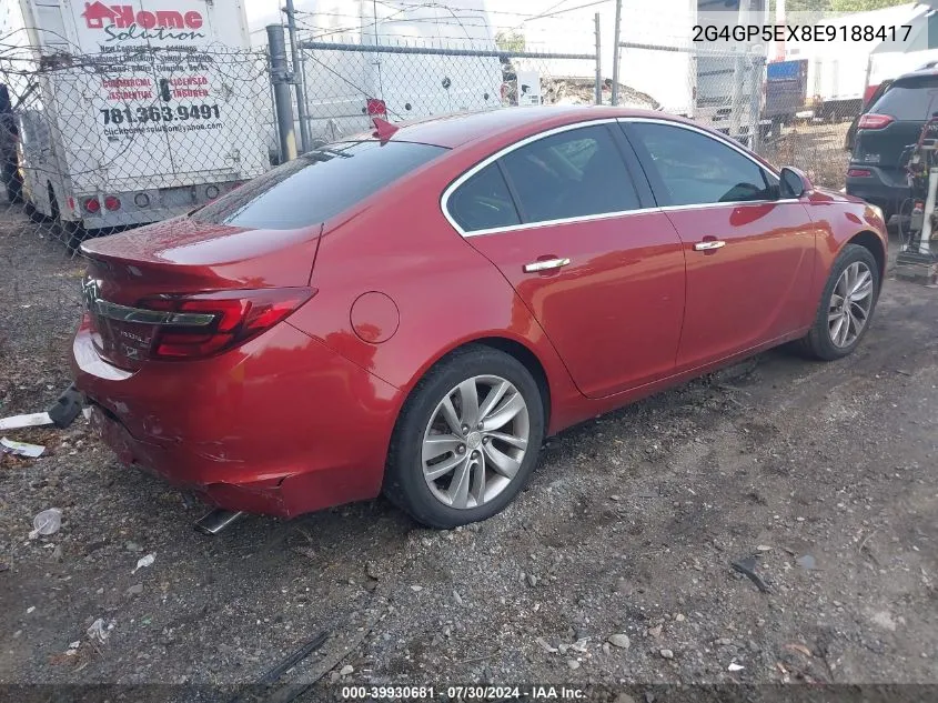 2G4GP5EX8E9188417 2014 Buick Regal Turbo Premium I