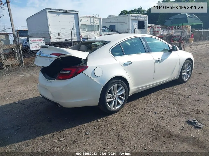 2G4GP5EX4E9292628 2014 Buick Regal Turbo Premium I