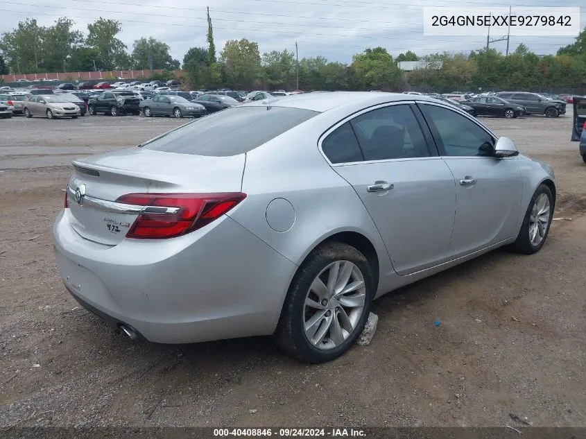 2G4GN5EXXE9279842 2014 Buick Regal Turbo/E-Assist Premium I