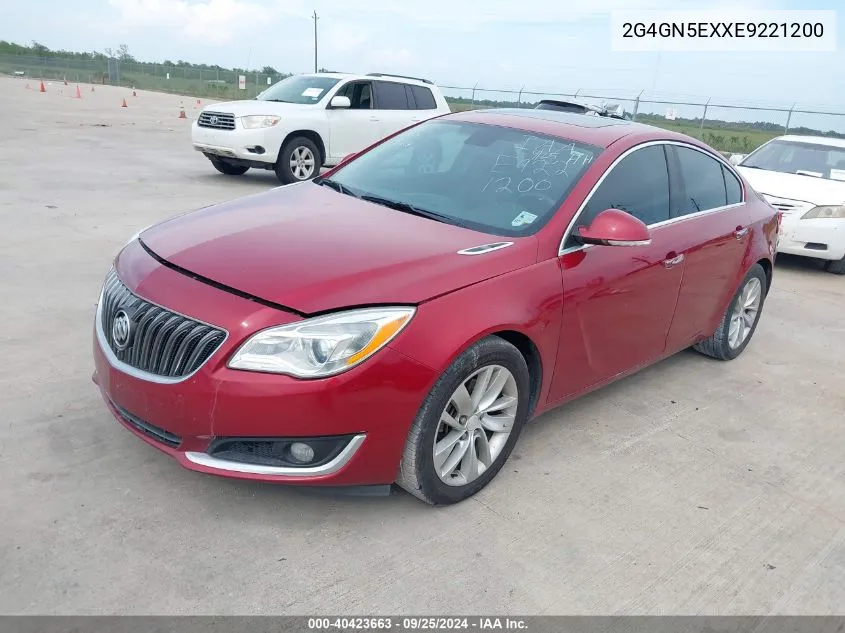 2014 Buick Regal Turbo/E-Assist Premium I VIN: 2G4GN5EXXE9221200 Lot: 40423663