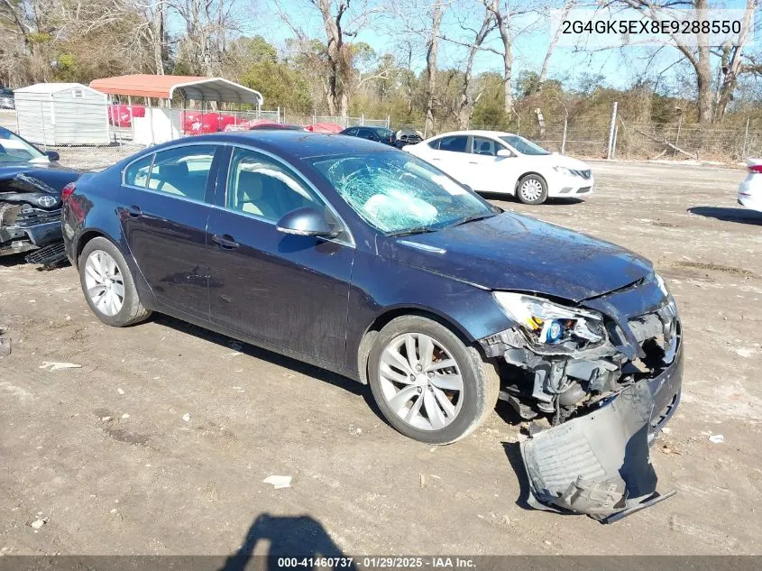 2014 Buick Regal Turbo VIN: 2G4GK5EX8E9288550 Lot: 41460737